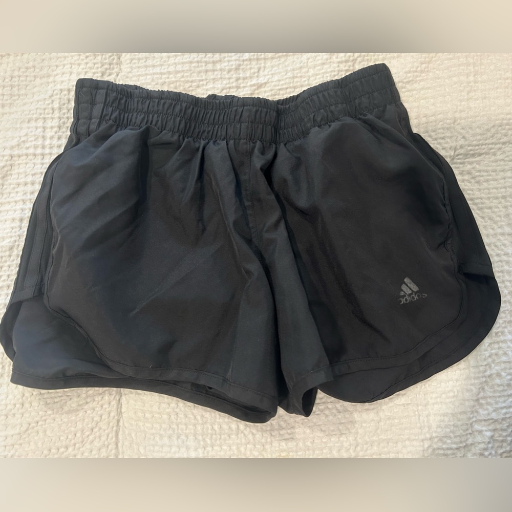 Women’s black running shorts